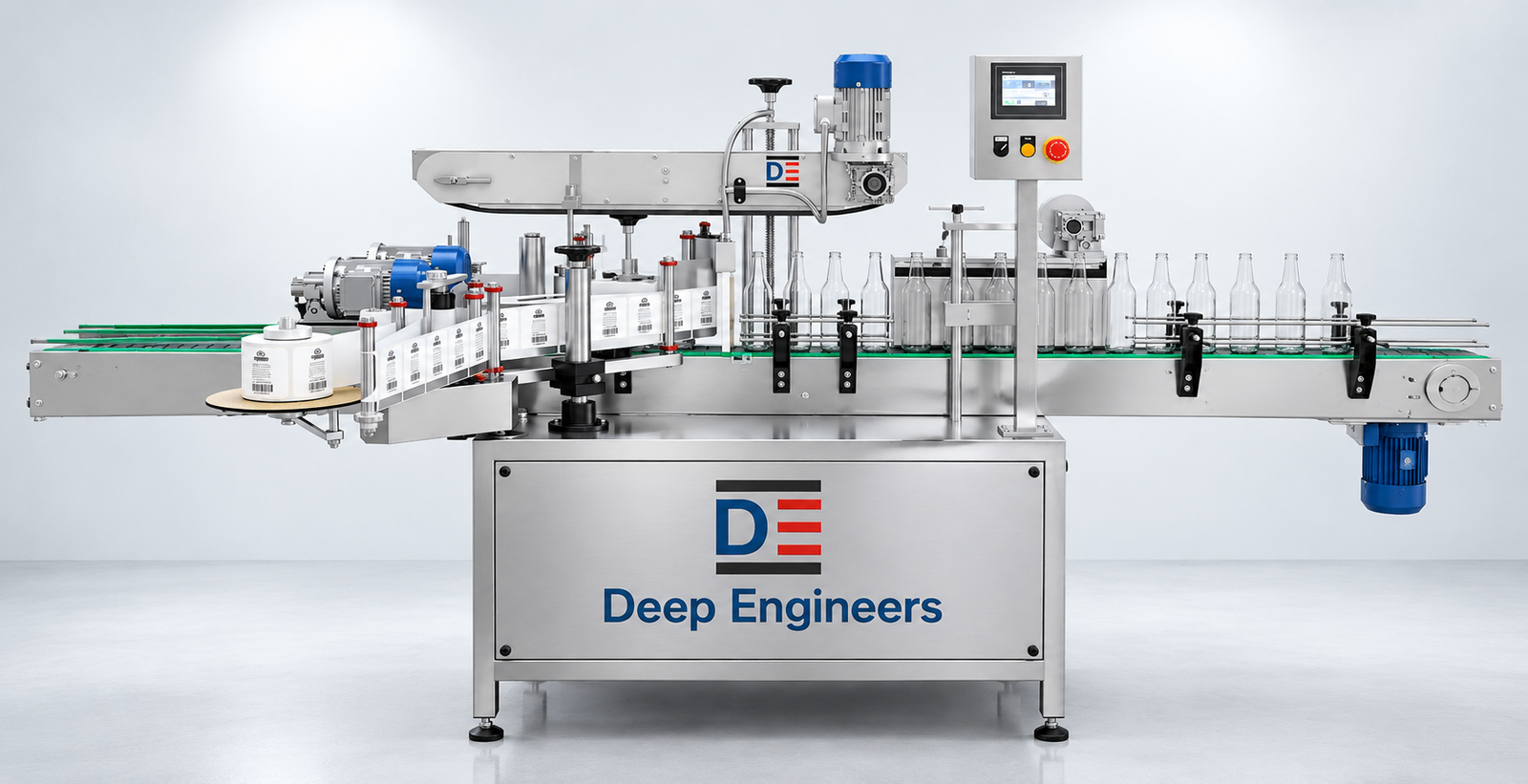 Double Side Sticker Labeling Machine
