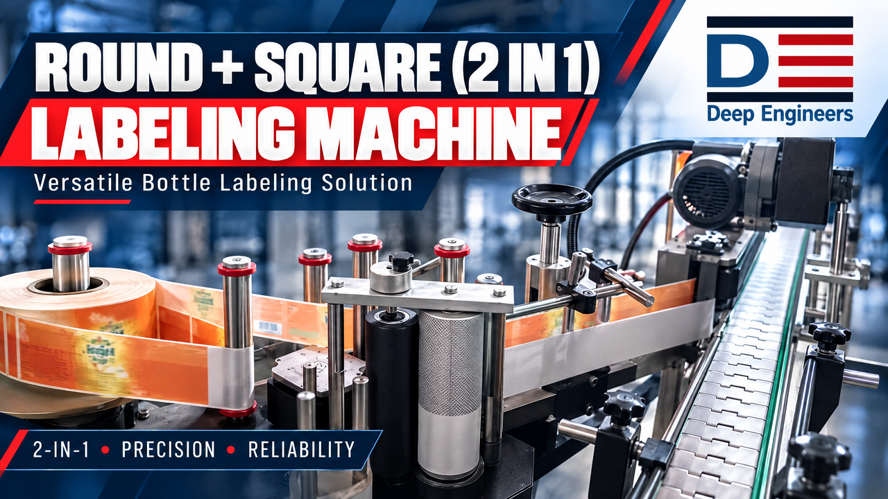 Double Side Sticker Labeling Machine