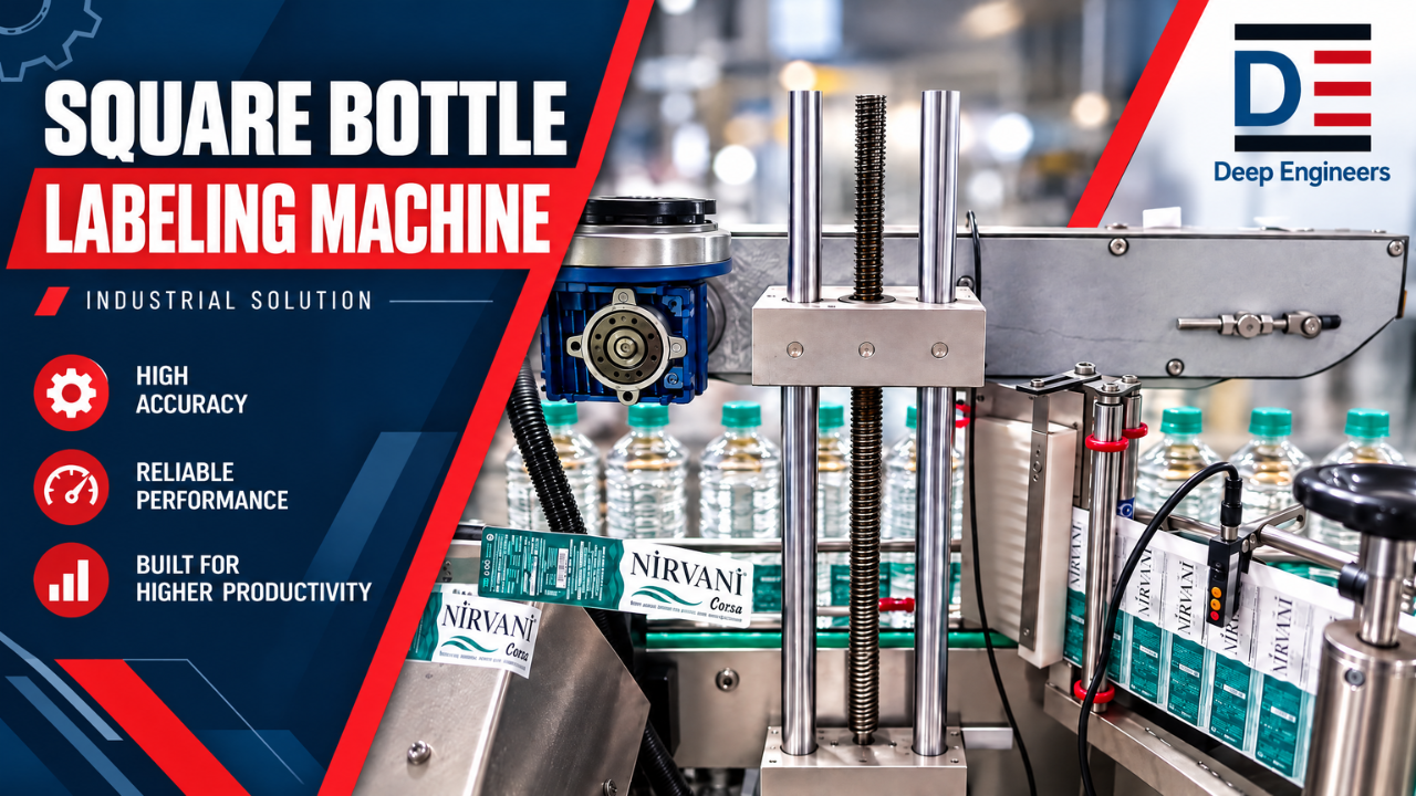 Square Sticker Labeling Machine